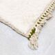 Beni Ouarain Moroccan Berber rug with khaki patterns 2.41x1.68m