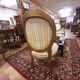 Louis XVI Style Ensemble Salon - Basket Sofa & Pair of Armchairs