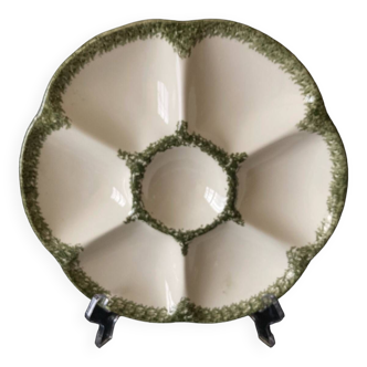 Gien oyster plate