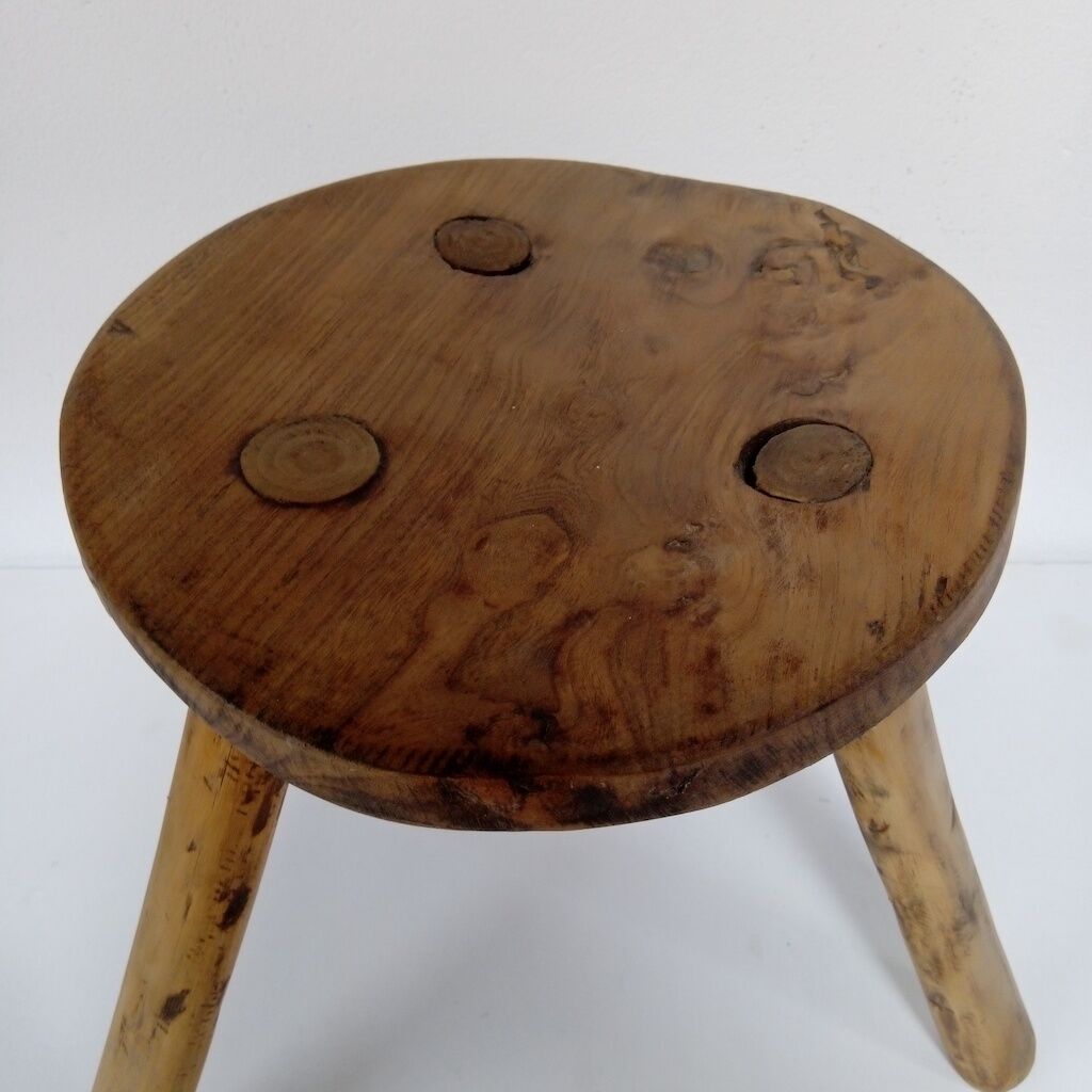 Popular art stool, brutalist