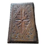 19th century oak stool