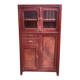 Vintage Parisian pine cabinet.