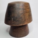 Hat form on solid wood stand, 1900s period