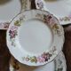 21 mismatched vintage dessert plates