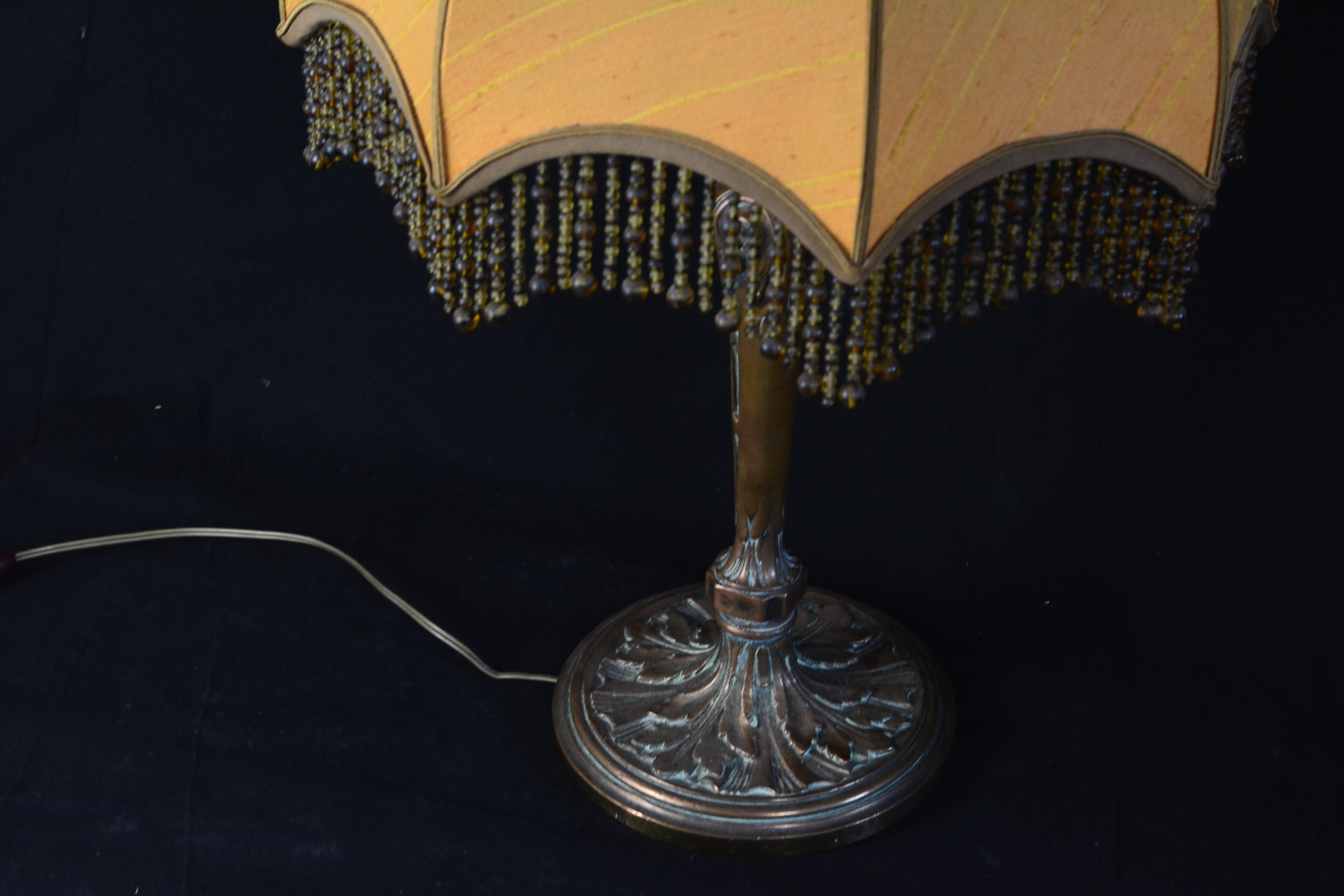 Vintage art nouveau lamp