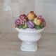 Medici vase and slipware fruit composition