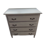Commode effet chaulé