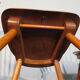 Set of 3 Baumann chairs model "Minuet"