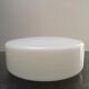 Ceiling lamp old round globe opaline white industrial Art Deco ø 27.5 cm 2