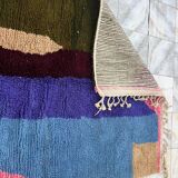 Handcrafted Berber rug in pure wool, size 150 x 260 cm