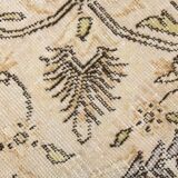 Cream & Light Yellow Turkish Vintage Rug, 215x320Cm