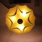 Mid-century glass pendant Napako, 1960's