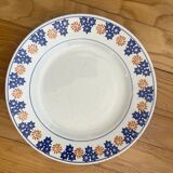 Assiettes plates St Amandinoise