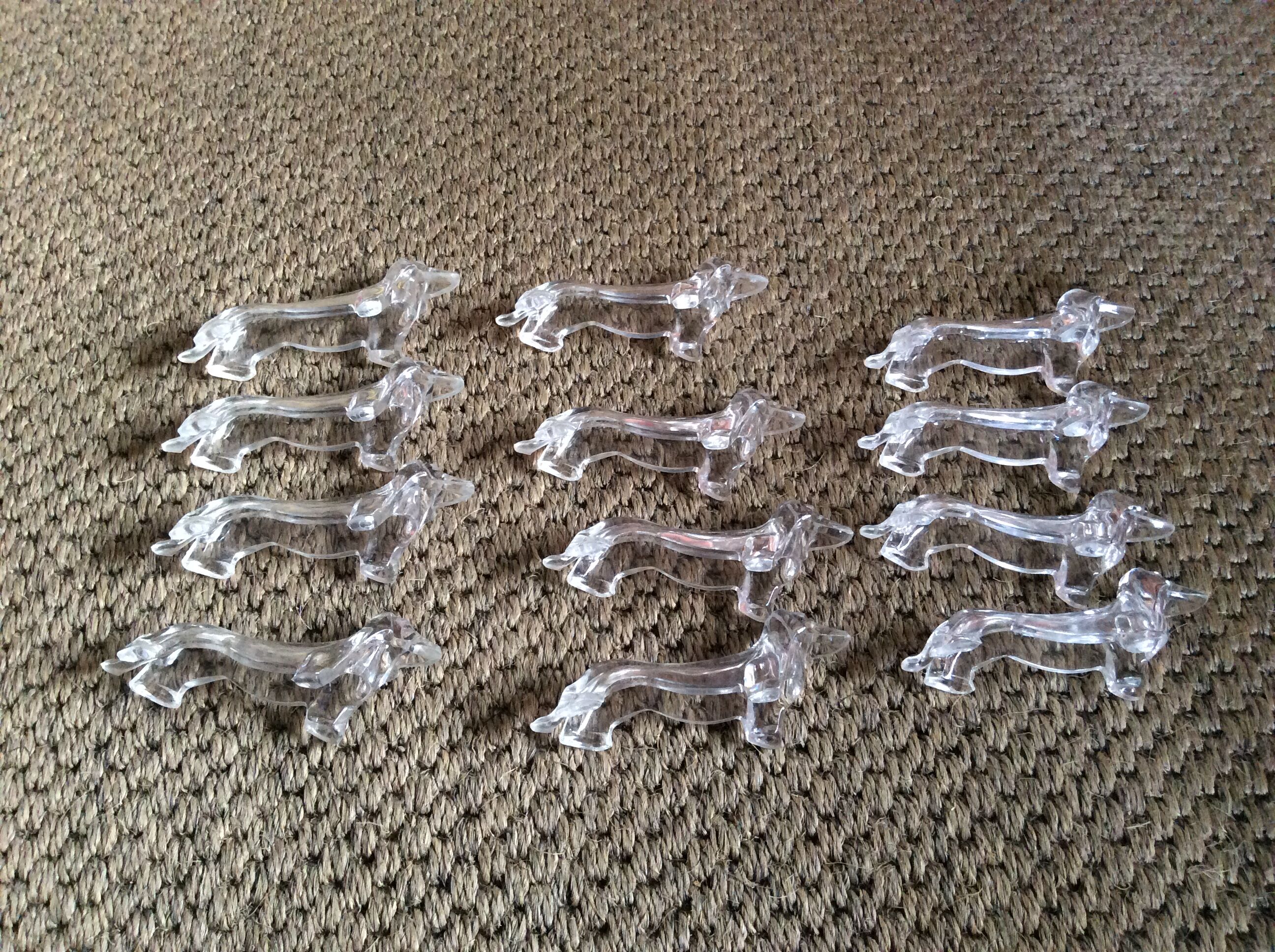 Series of 12 knife holders