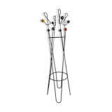 Coat rack floor key 1950