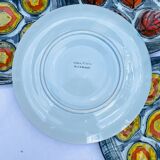 Mbfa pornic oyster plates, 1960