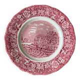 English dessert plate