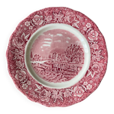 English dessert plate