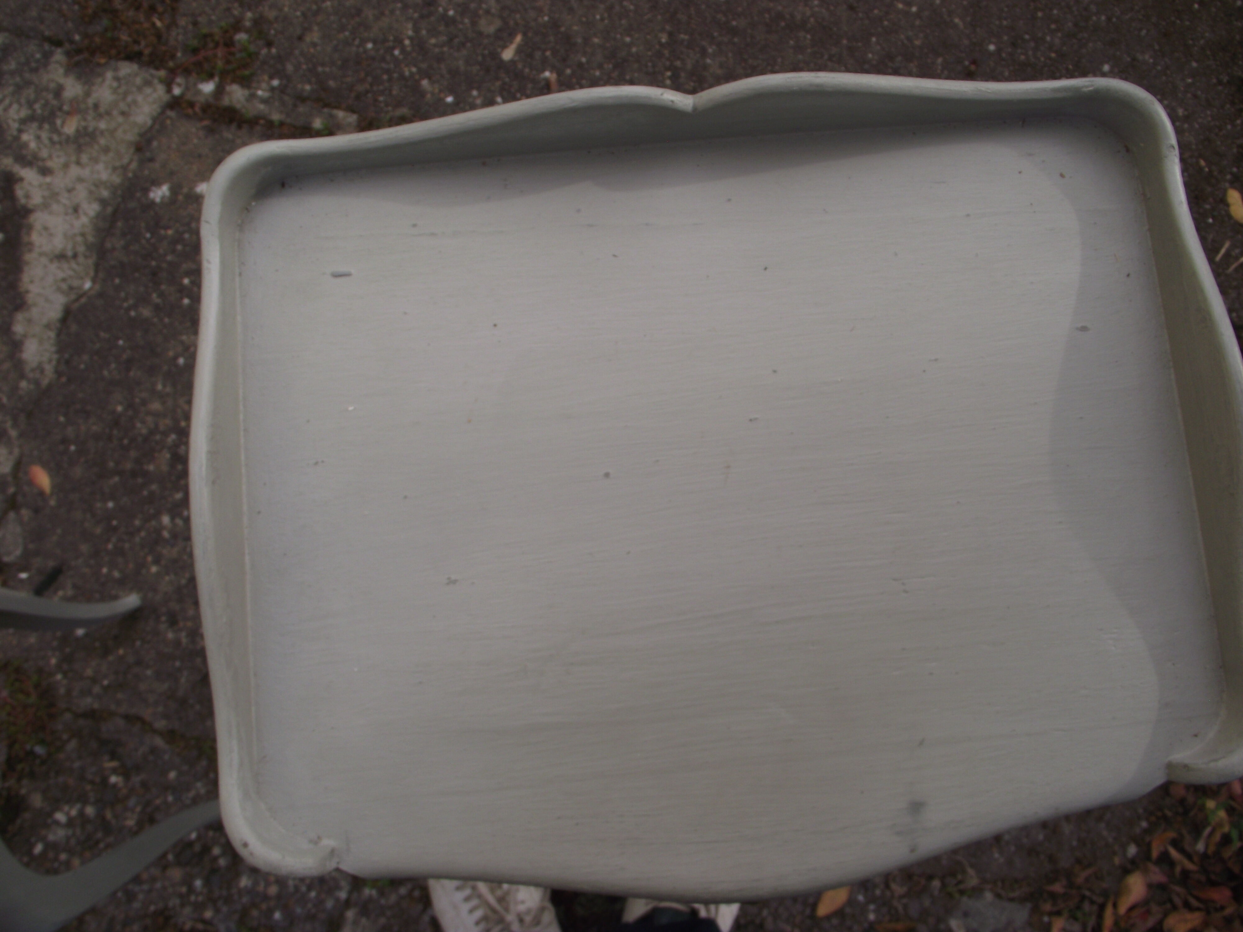 Pair of painted louis xv style bedside tables