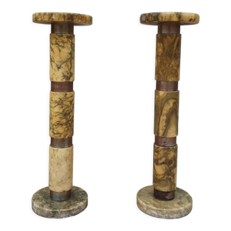 Art Deco marble columns