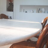 Roche Bobois travertine table