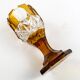 Art Deco goblet, crystal, Czechoslovakia, 1930s