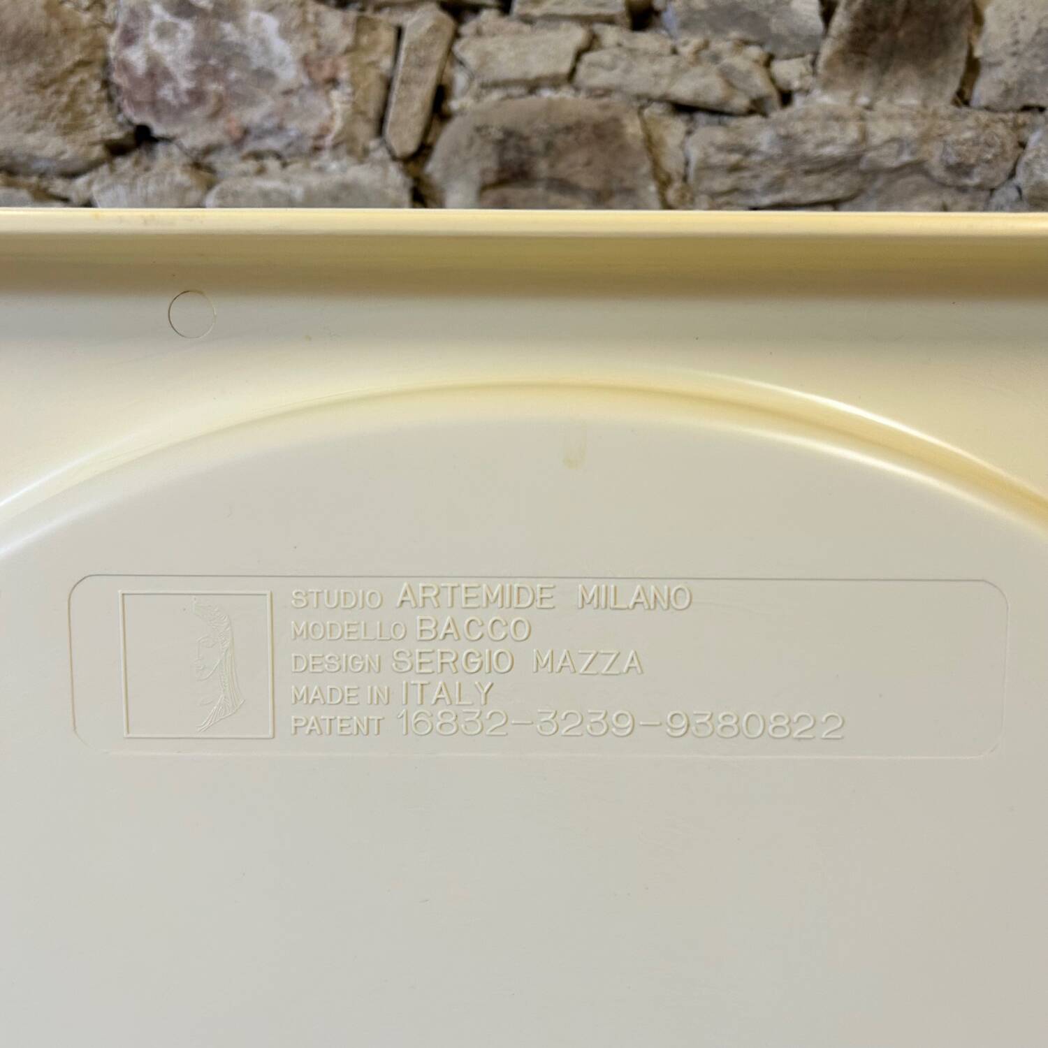 BACCO coffee table by Sergio Mazza for Artemide Milano