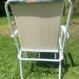 Flowery garden armchair