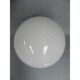Art deco ceiling light white glass ball