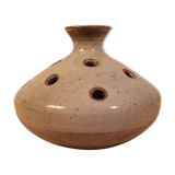 Vase pique fleurs grès Dehoux JM Luc en Diois