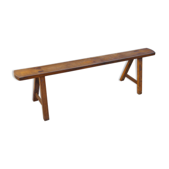 Banc de ferme en chêne 170 cm