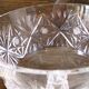 Large crystal bowl, ideal as a centrepiece or candlestick.