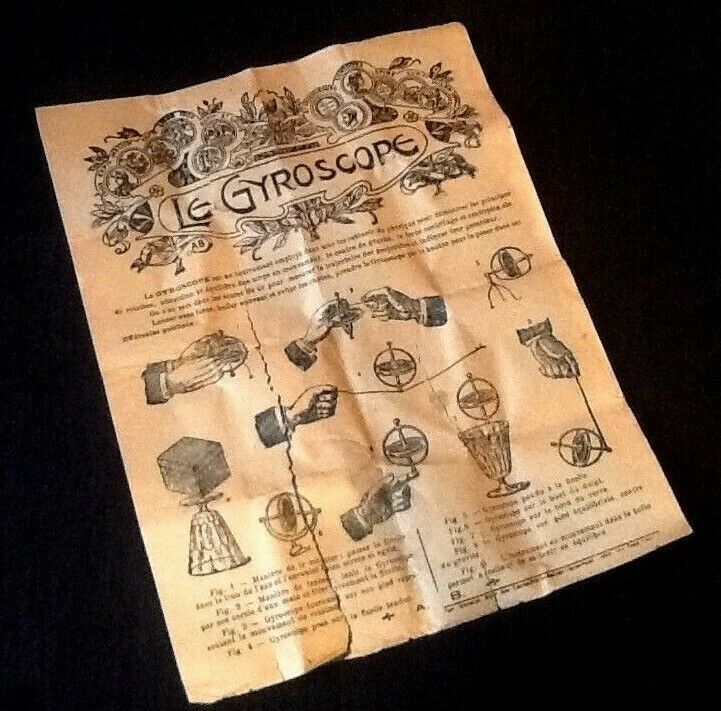 Former scientific toy "The Gyroscope"