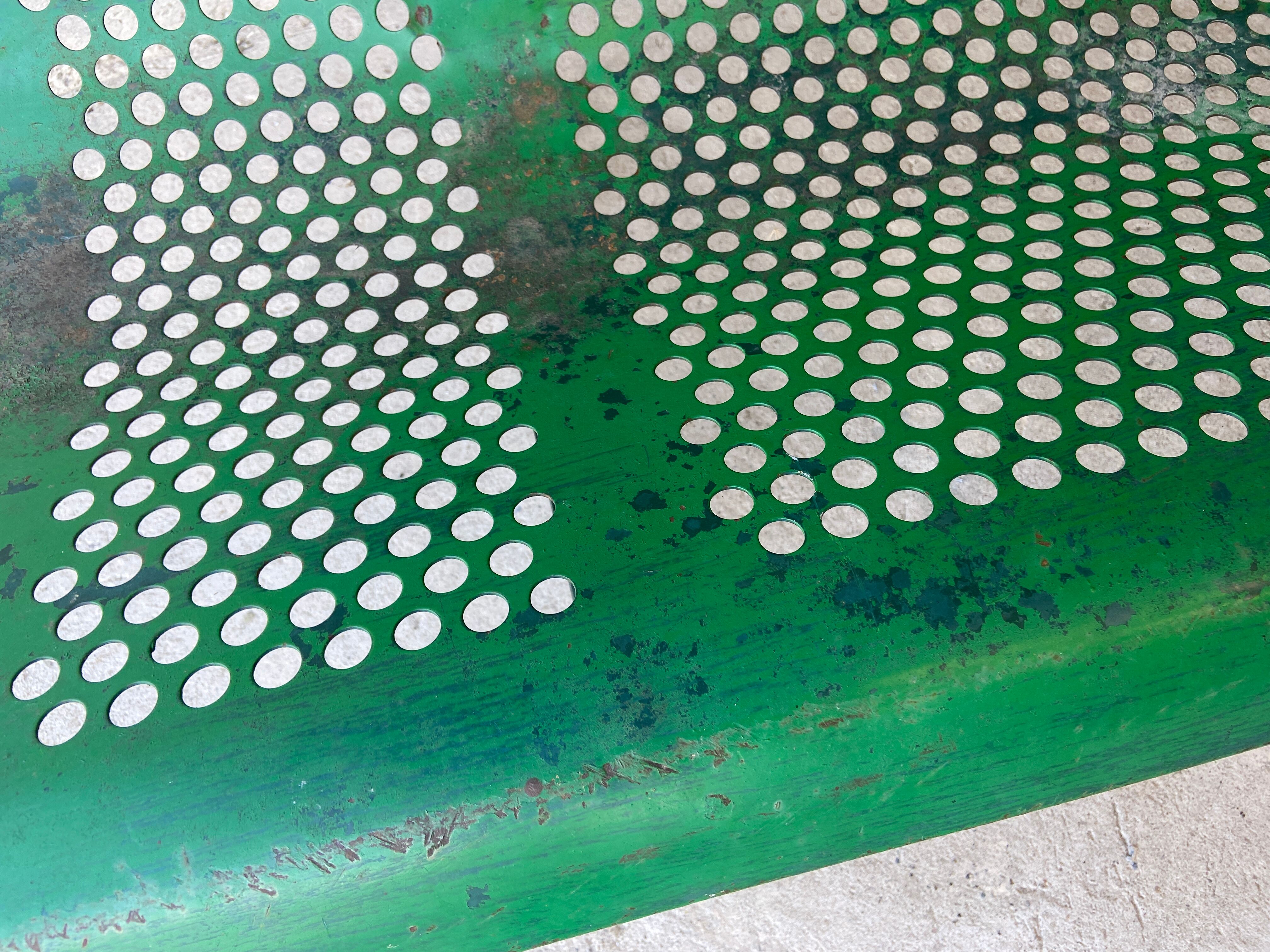 banc de jardin vintage