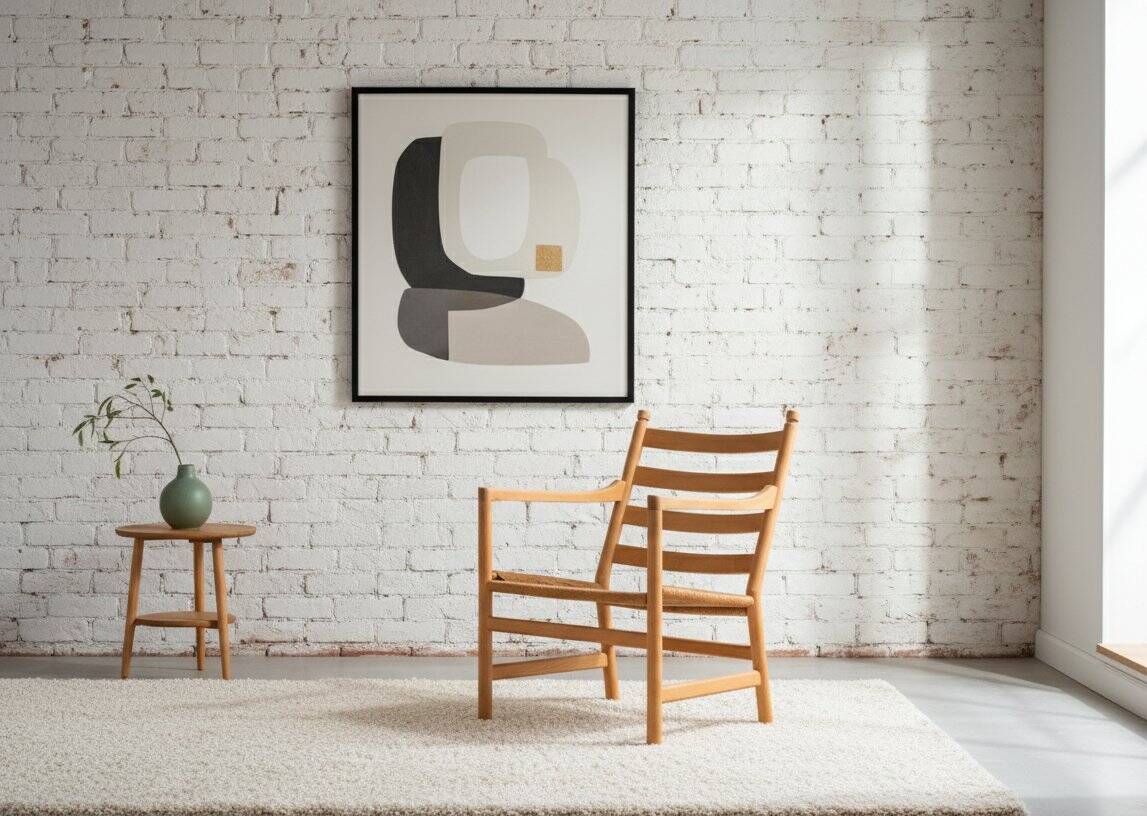 CH44 armchair in beech and natural paper cord by Hans J. Wegner for Carl Hansen & Søn, 1960s