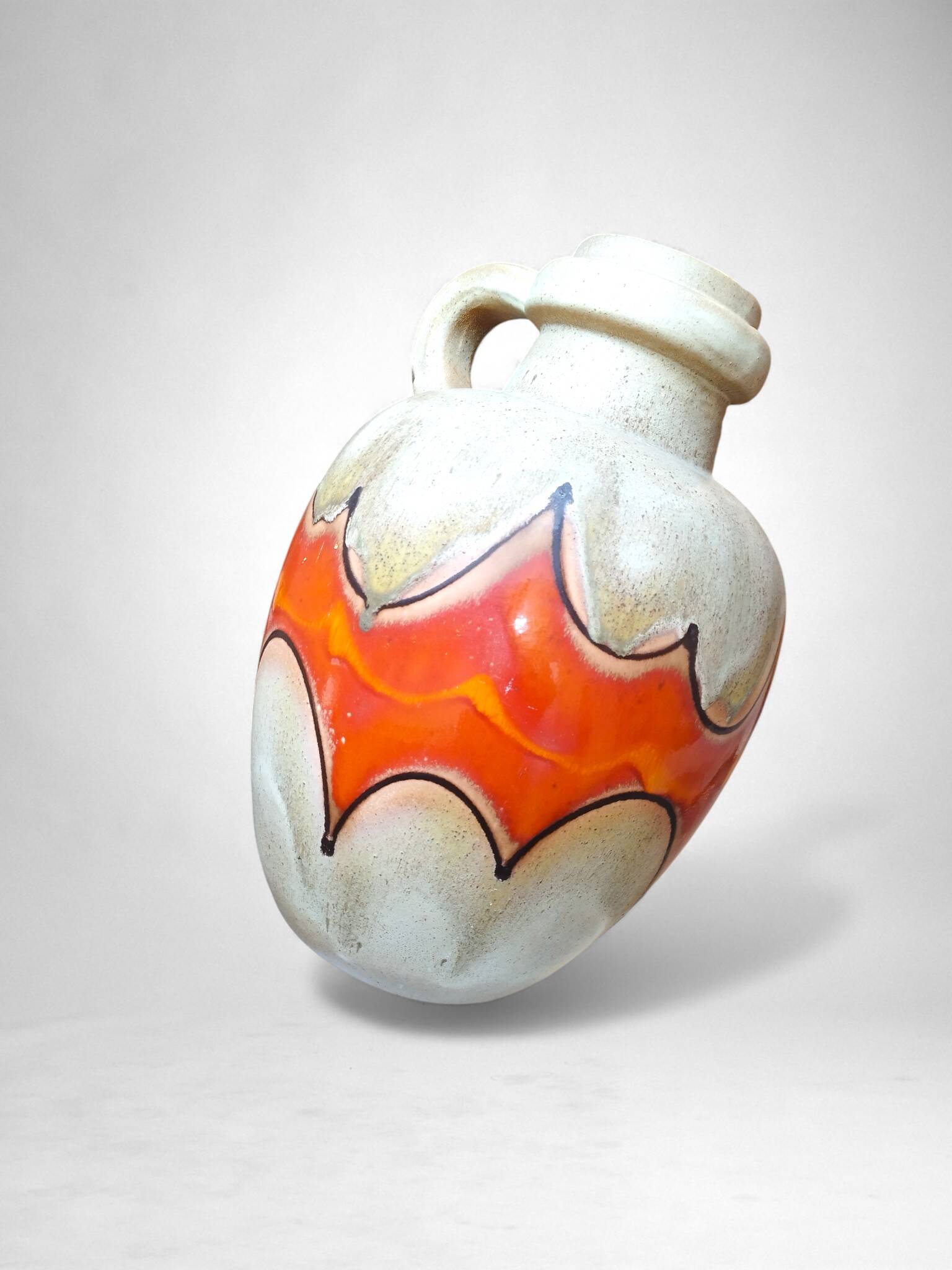 Large Fat Lava ceramic Scheurich