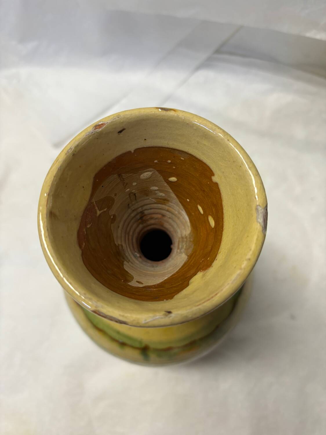 Brissard pottery vase