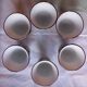 Lot of 6 small porcelain mazagrans FD Chauvigny