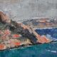 Torsten Torstenson (1901-1974), Swedish Modern Painting, 1950s, Oil on Canvas, Framed