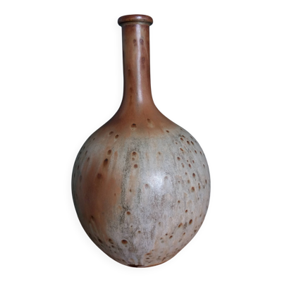 Carafe à alcool, grès de Puisaye, Jean-Pierre Prud’homme