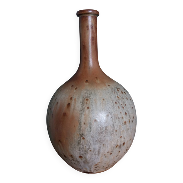 Carafe à alcool, grès de Puisaye, Jean-Pierre Prud’homme