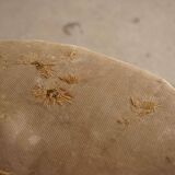 Antique round Gustavian stool, Swedish cabinetmaker, late 18th century.