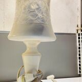 Alabaster floor lamp