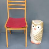 Vintage owl ceramic umbrella door