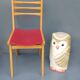 Porte parapluies en céramique hibou vintage