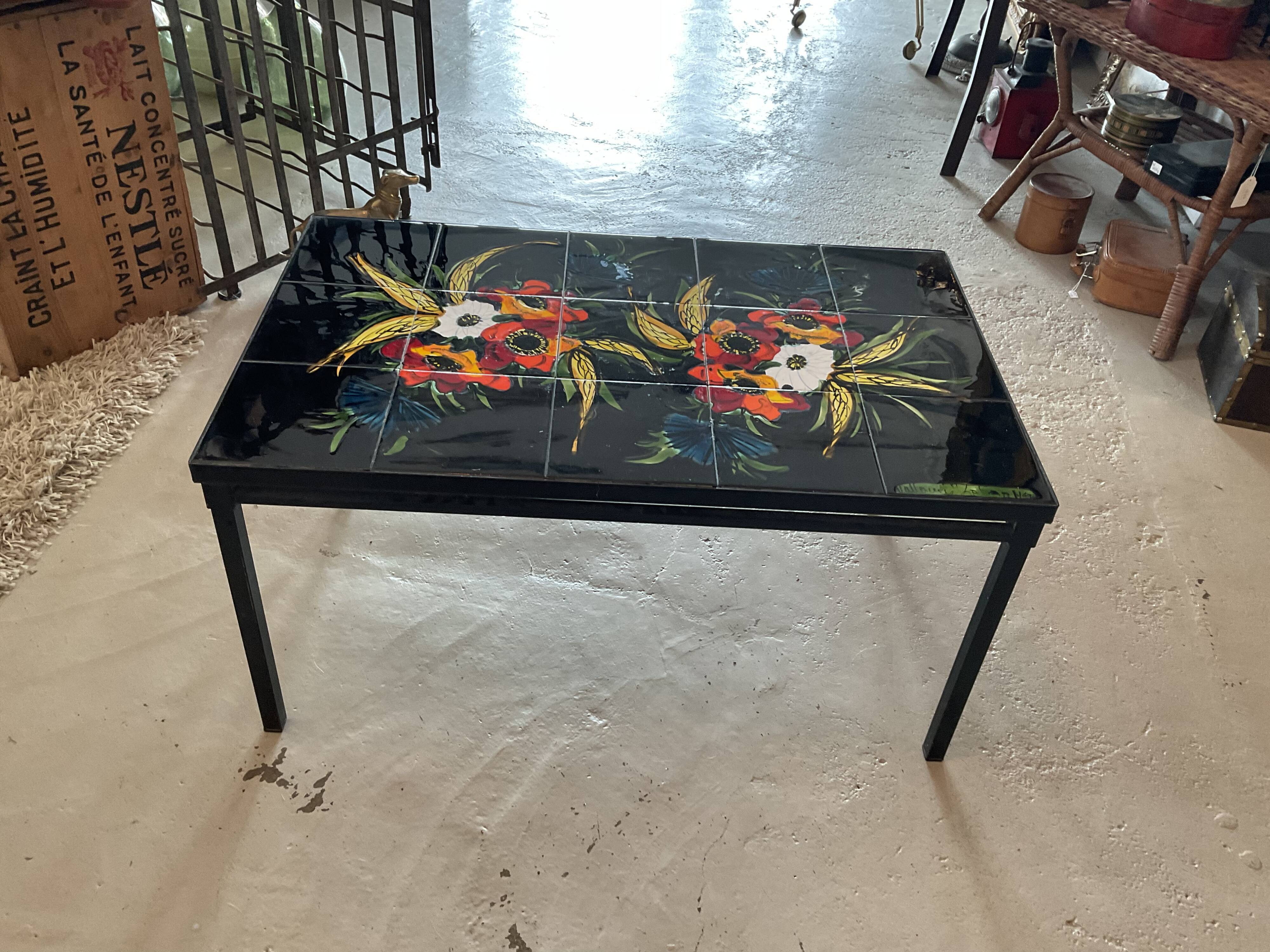 Coffee table Vallauris.Lagrange.vintage