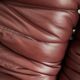 Modern French Togo leather sofa