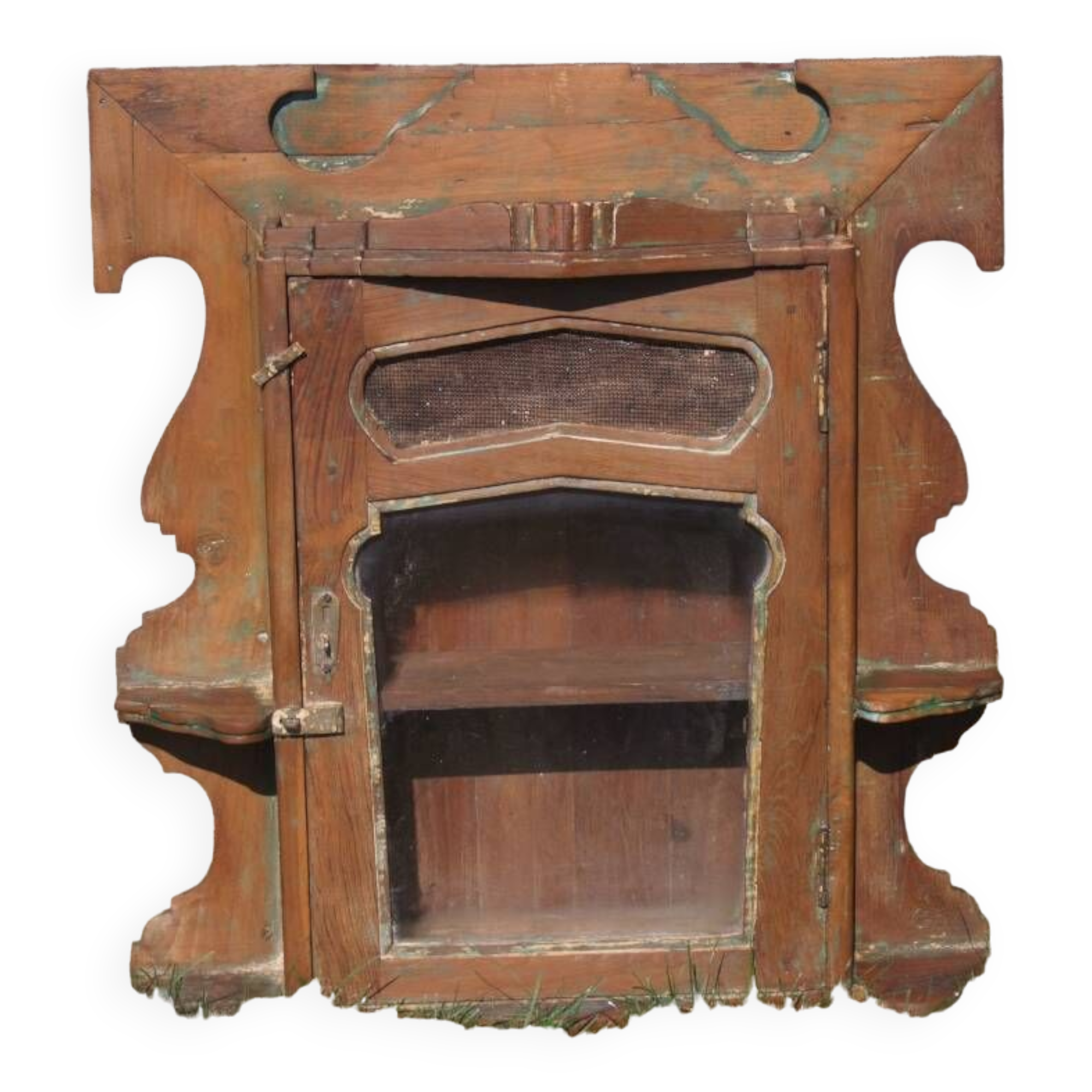 Old Original Teak Showcase