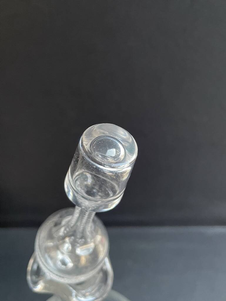 Baccarat carafe with Athenian engraving