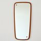 Scandinavian free-form teak mirror 1960s